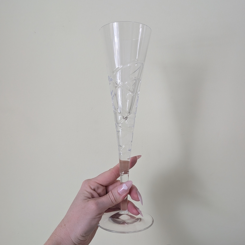 Royal Doulton Clear Crystal Champagne Flute